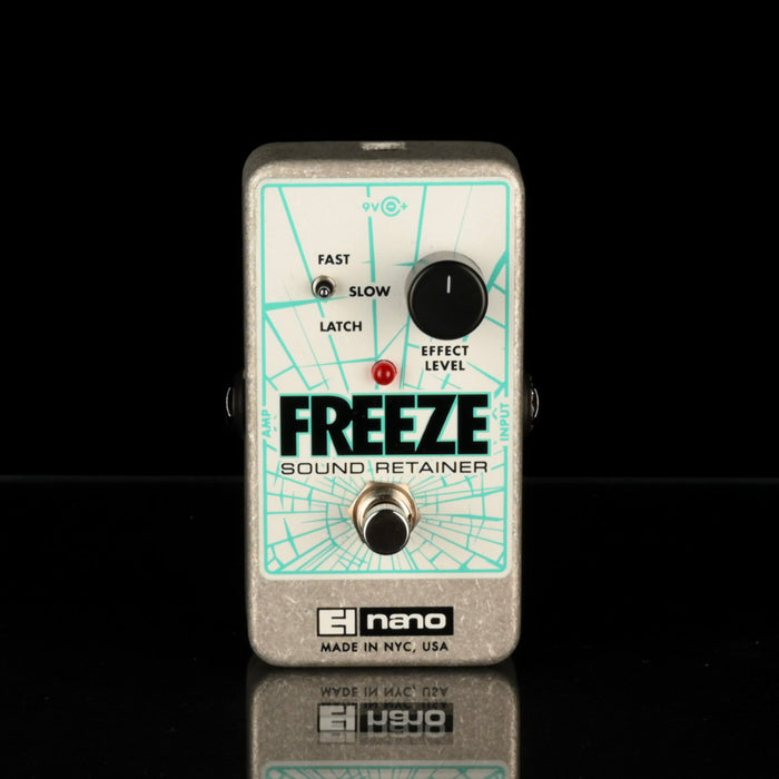 Used Electro-Harmonix Nano Freeze Sound Retainer Pedal with Box