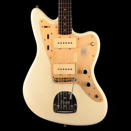Used Fender Custom Shop 1959 Jazzmaster Journeyman Relic Aged Olympic White with OHSC