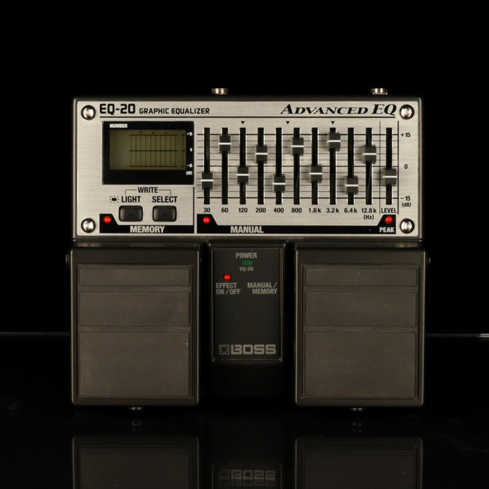 Used Boss EQ-20 Advanced EQ Pedal With Box