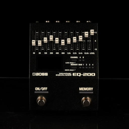 Used Boss EQ-200 Graphic Equalizer Pedal With Box