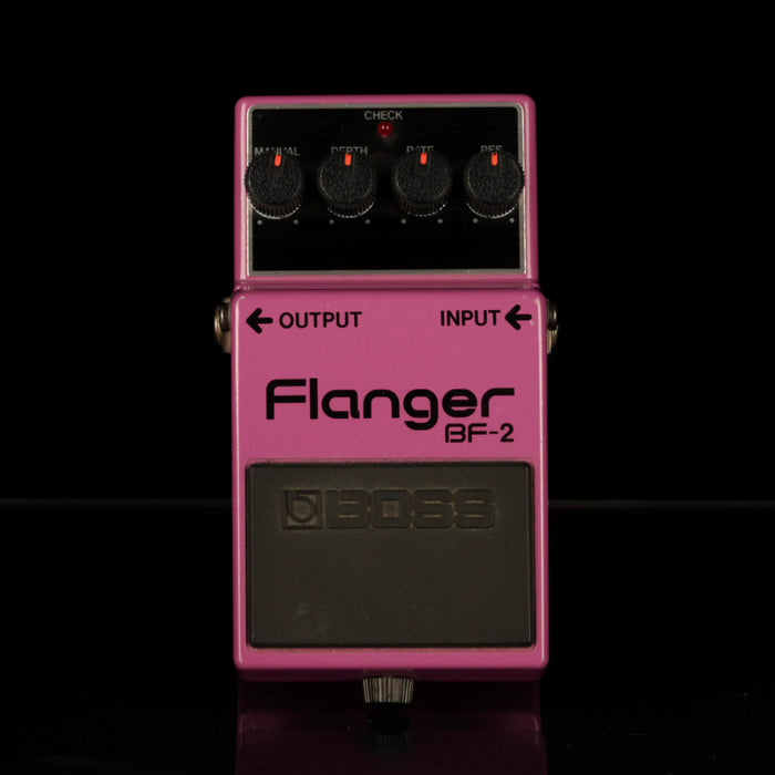 Used Boss BF-2 Flanger Pedal With Box