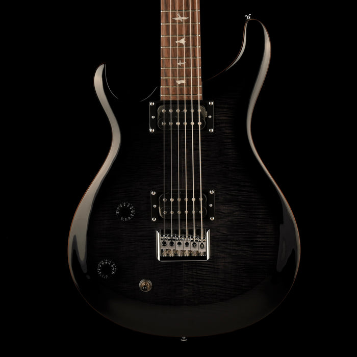 Used PRS SE 277 Baritone Left-Handed Charcoal Burst Electric Guitar With Gig Bag