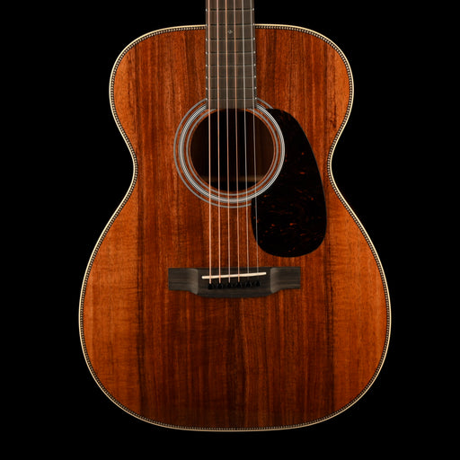 Martin Custom Shop 00-28 All Flamed Koa Natural Acoustic Guitar With Case
