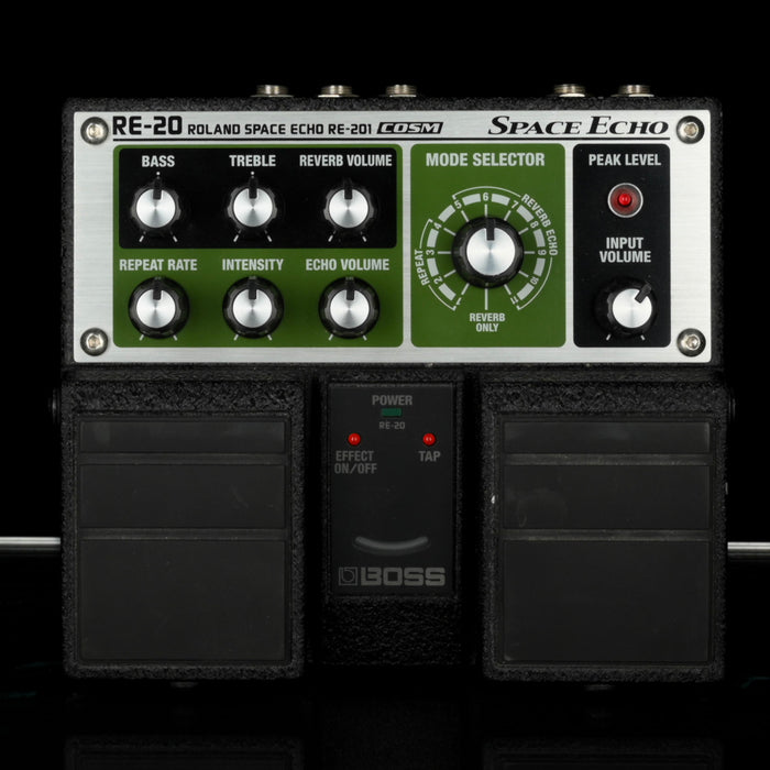 Used Boss RE-20 Space Echo Delay Reverb Pedal