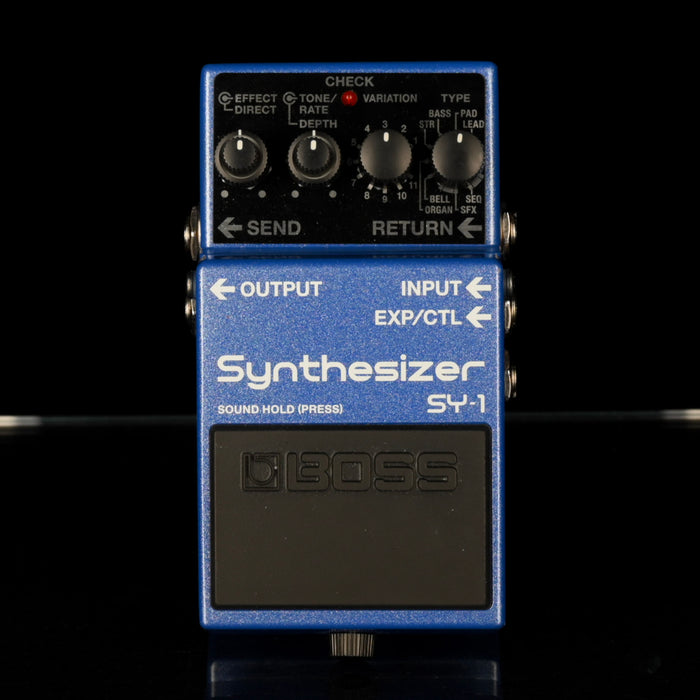 Used Boss SY-1 Synthesizer Guitar Pedal - 3