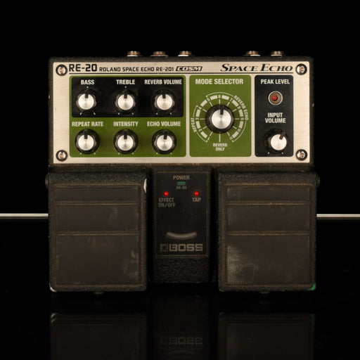 Used Boss RE-20 Space Echo Delay Reverb Pedal - 2