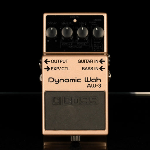 Used Boss AW-3 Dynamic Wah Guitar Pedal With Box