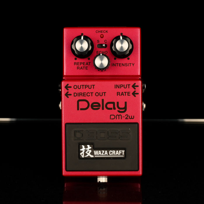 Used Boss DM-2W Waza Craft Analog Delay Pedal With Box - 2