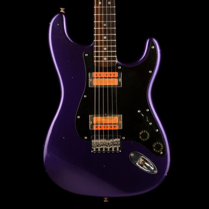 Pre Owned Partscaster Doom Gloom Body Tokai Neck Goldstar Purple Electric Guitar With OHSC
