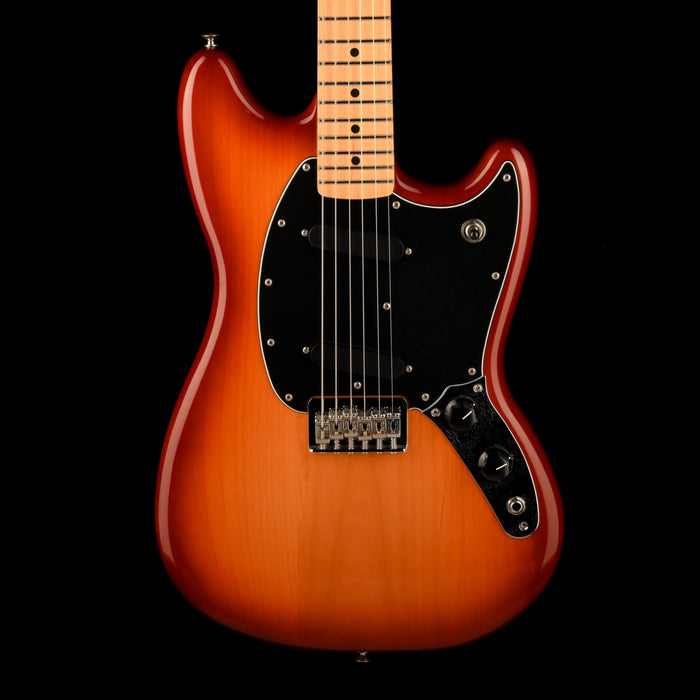 Used 2021 Fender Player Mustang Sienna Sunburst With Gig Bag