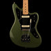 Pre Owned Fender American Professional Jaguar Maple Fingerboard Antique Olive With OHSC