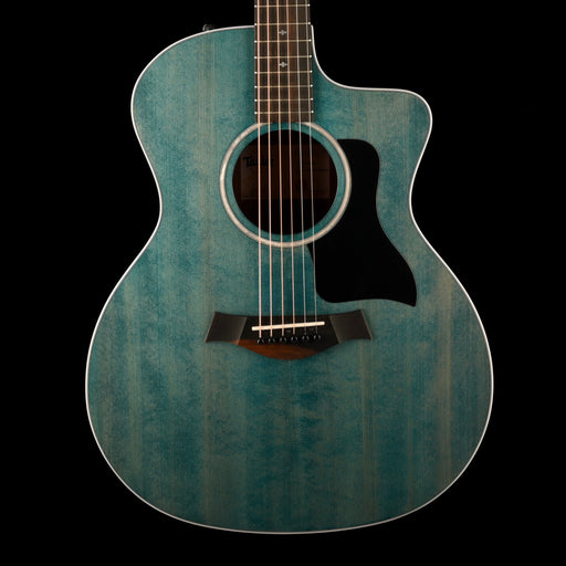 Taylor Special Edition 214ce Plus Trans Blue Top with Gig Bag
