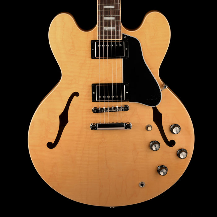 Gibson ES-335 Figured Antique Natural Electric Guitar With Case