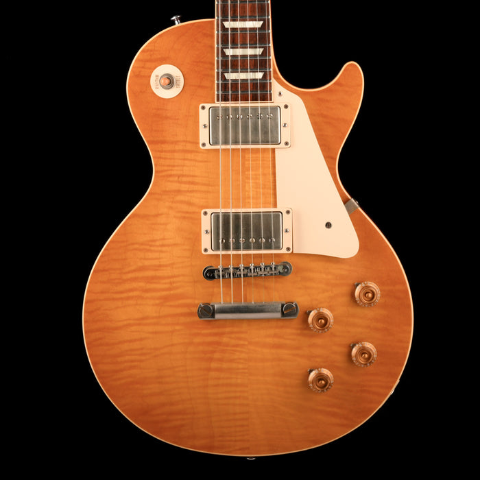 Pre Owned 2003 Gibson Custom Shop Historic Collection 1959 Les Paul R9 VOS Lemon Burst With OHSC