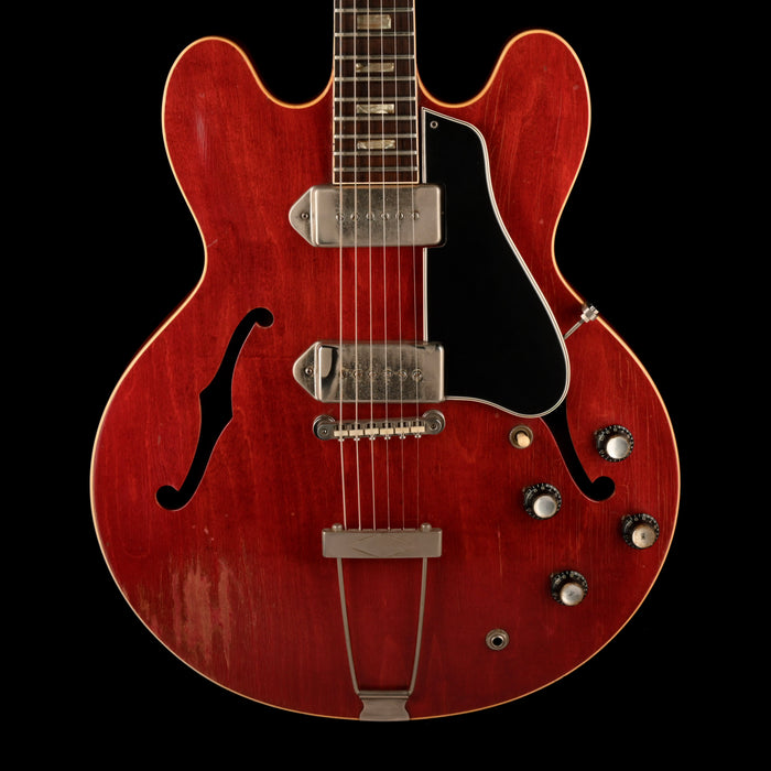 Vintage 1963 Gibson ES-330TDS Cherry Electric Guitar With OHSC
