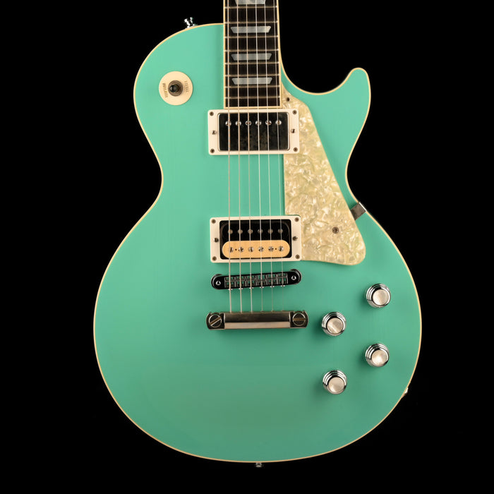 Pre Owned 1997 Gibson Custom Shop Les Paul Catalina Cascade Green With OHSC