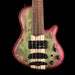 Mayones Cali4 17.5" Scale Bass Swamp Ash TEW Body 3A Eye Poplar Top Custom Color Goblinburst