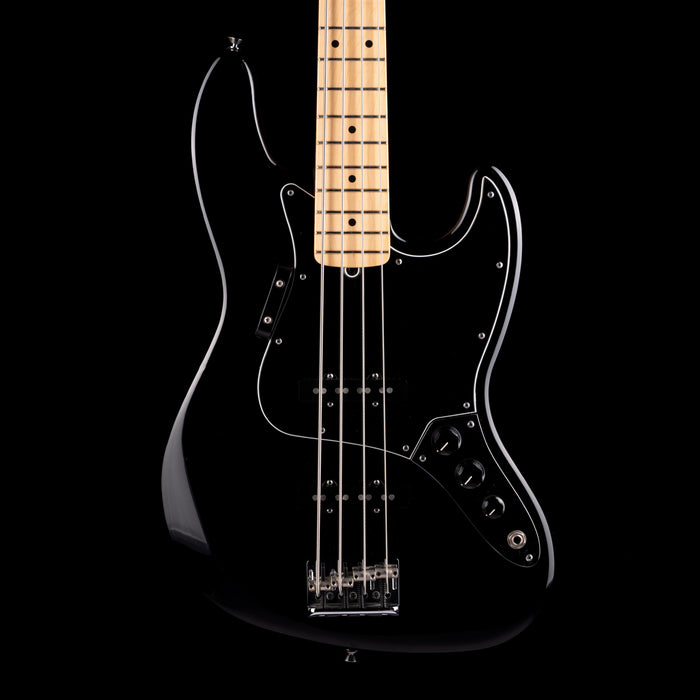 Used 2013 Fender American Standard Jazz Bass Black with OHSC