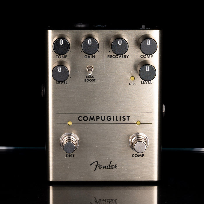 Used Fender Compugilist Compressor/Distortion Guitar Effect Pedal