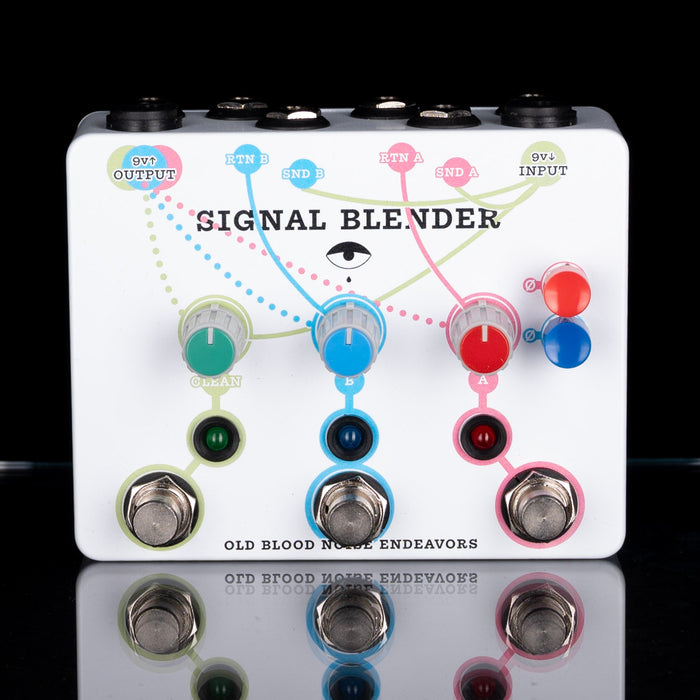 Used Old Blood Noise Endeavors Signal Blender Pedal With Box