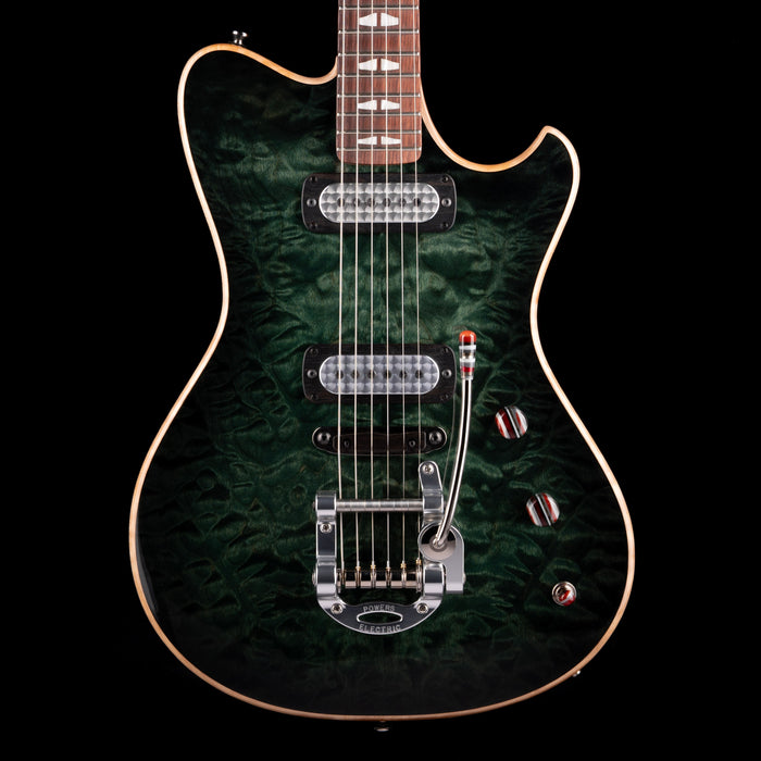 Powers Electric A-Type Select Juniper Green With Soft Case