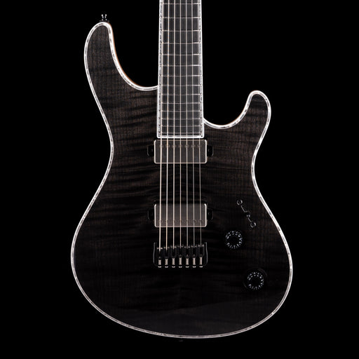 Mayones Regius Core B27 7 String Baritone 27" Scale Trans Gloss Black with Case