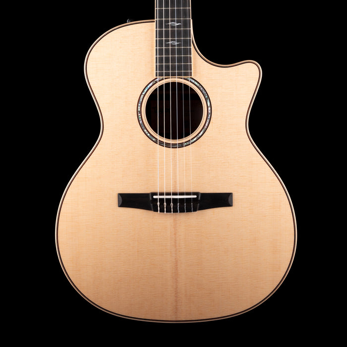 Taylor 814ce-N Nylon String Acoustic Electric Guitar Natural With Case