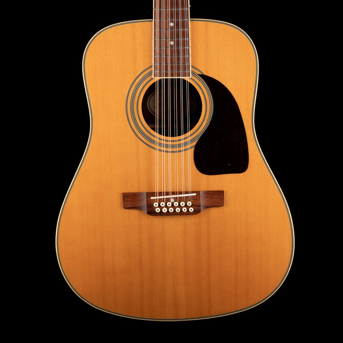 Used Epiphone DR-212 Natural 12-String Acoustic Guitar with Gig Bag