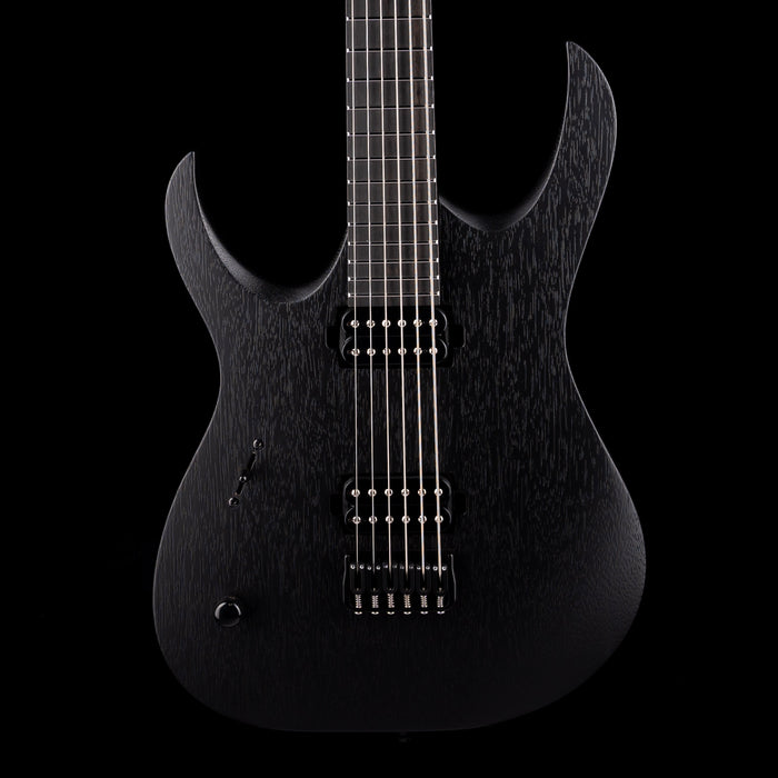 Mayones Duvell Elite 6 B27 Baritone Left Handed Black Limba Monolith Black Matte