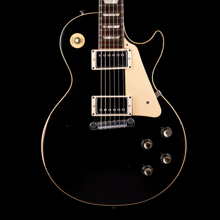 Vintage 1974 Gibson Les Paul Standard JB Blow by Blow Mods Ebony With OHSC
