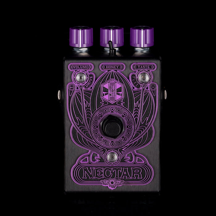Used Beetronics Nectar Tone Sweetener Fuzz/Overdrive Pedal with Box