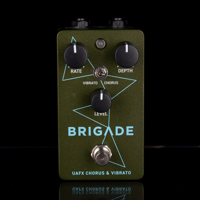 Used Universal Audio Brigade Chorus and Vibrato Pedal with Box