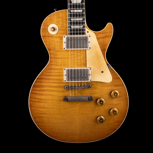 Pre Owned Gibson Custom Shop Limited Edition 1959 Les Paul Standard Murphy Aged Tom's Lemon Burst With OHSC