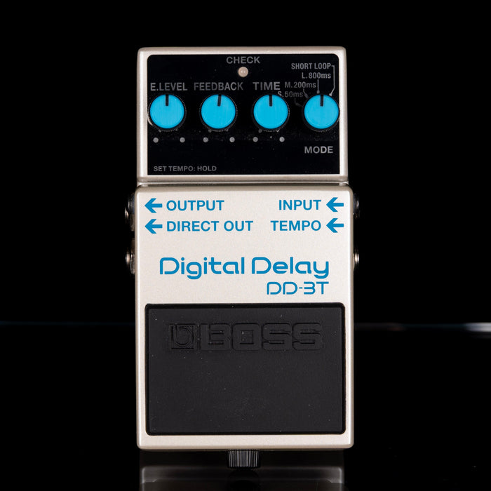 Used Boss DD-3T Digital Delay with Tap Tempo Guitar Effect Pedal