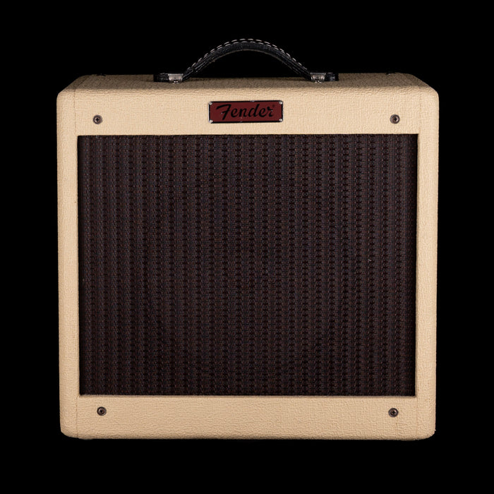 Used Fender Pro Junior Blonde Oxblood Guitar Amp Combo