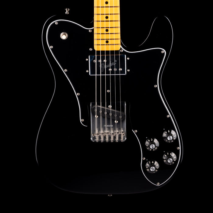 Pre Owned Fender American Vintage II 1977 Telecaster Custom Black With OHSC