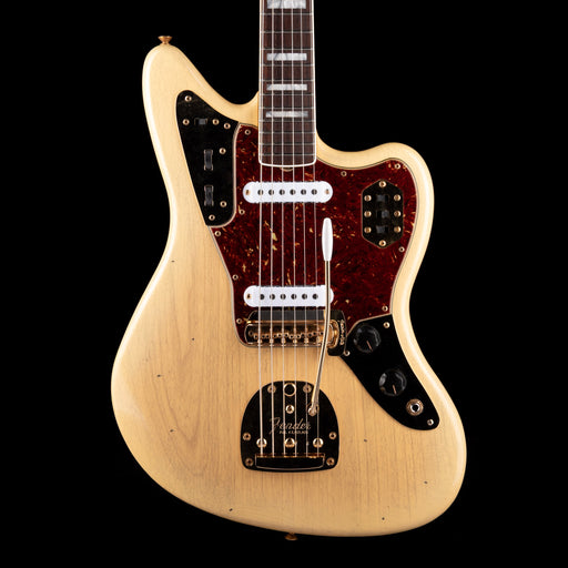 Pre Owned 2024 Fender Custom Shop 1966 Jaguar Journeyman Relic Aged Natural Blonde with OHSC