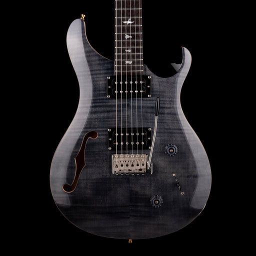 Pre Owned 2017 PRS SE Custom 22 Semi-Hollow body Grey Black With Gig Bag