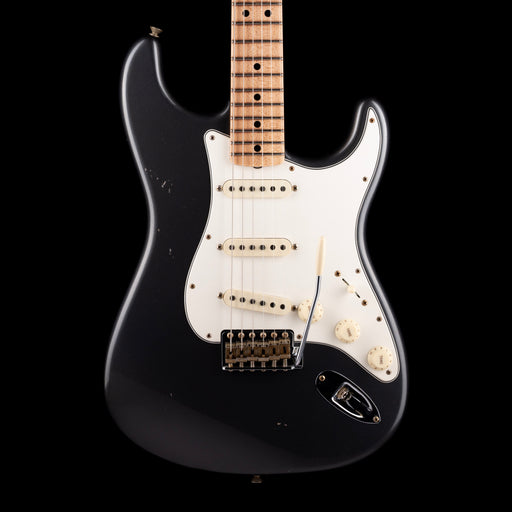 Used 2024 Fender Custom Shop 1968 Stratocaster Journeyman Relic Charcoal Frost Metallic with OHSC