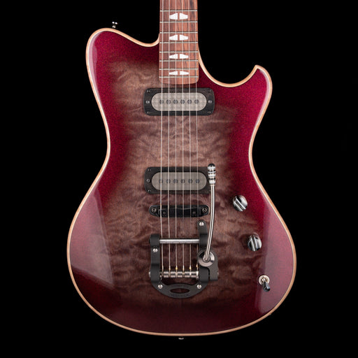 Powers Electric A-Type Select Quilt Chroma Silver Cranberry with Soft Case