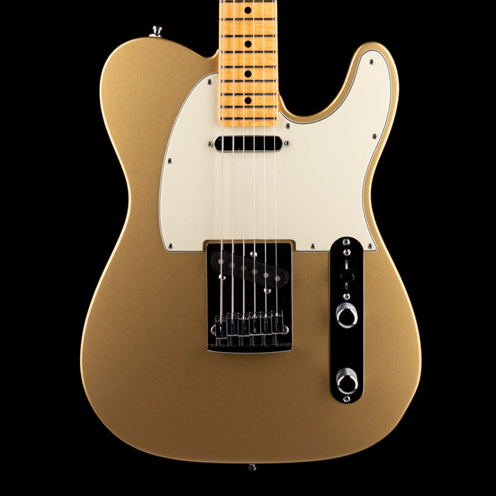 Pre Owned 2009 Fender Custom Shop Custom Deluxe Telecaster HLE Gold With OHSC
