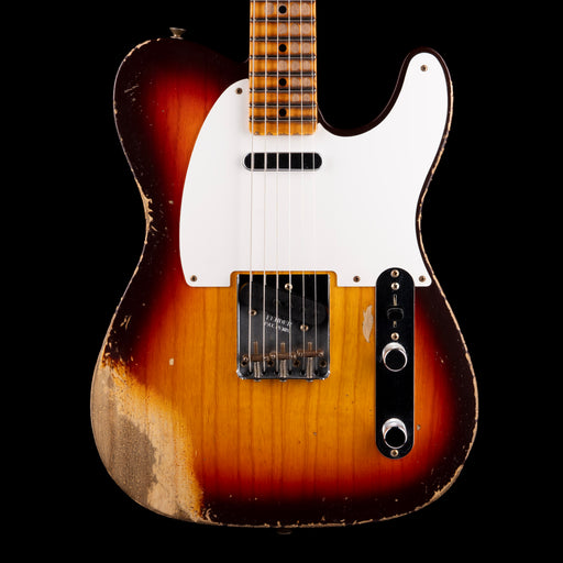 Fender Custom Shop 1958 Telecaster Heavy Relic Faded Aged Chocolate 3-Tone Sunburst