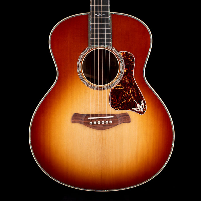 Taylor Gold Label 914e Teardrop Sunburst Acoustic Electric Guitar with Case