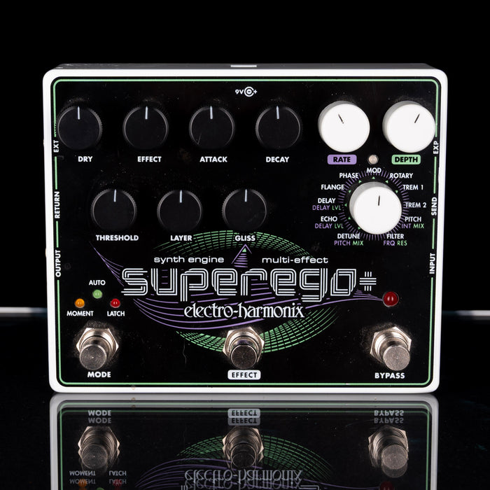 Used Electro-Harmonix SuperEgo Plus Synth Engine Pedal With Box - 2