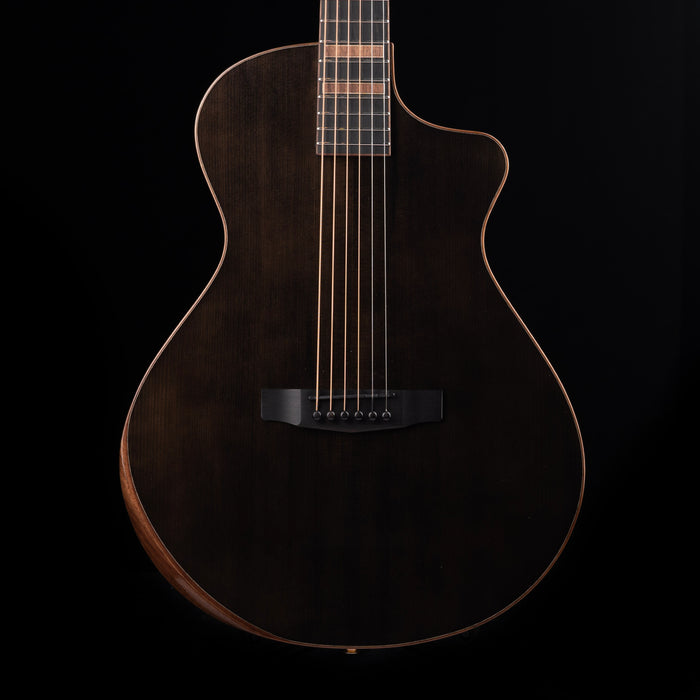 Pre-Owned Cort Modern Black Trans Black Acoustic With OHSC