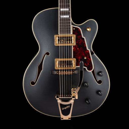 Pre-Owned D’Angelico Deluxe DLX-175 Hollow Body Matte Midnight With OHSC
