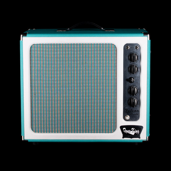 Pre-Owned Tone King Falcon Grande Turquoise With Footswitch