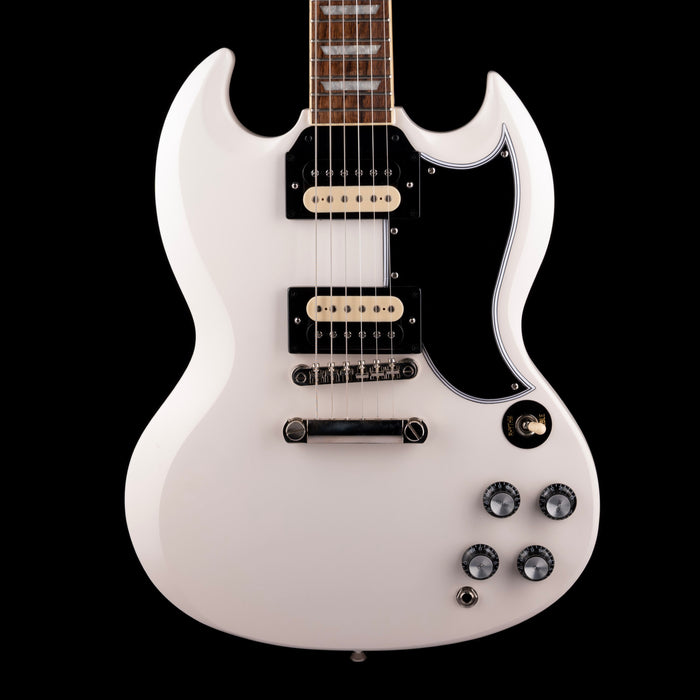 Pre Owned Epiphone 1961 Les Paul SG Standard Aged Classic White With OHSC - 2