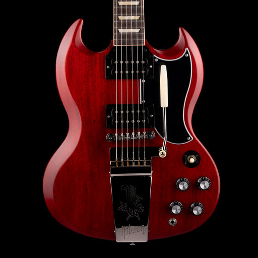 Gibson SG Standard '61 Faded Maestro Vibrola Vintage Cherry With Case