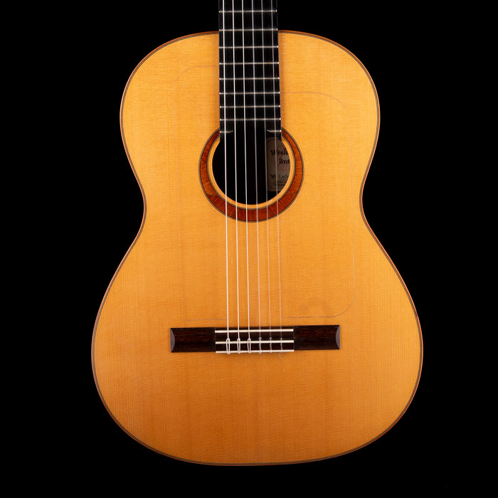 Pre-Owned Wesley Brandt Hermann Houser Classical Guitar Natural With Pickup With Case